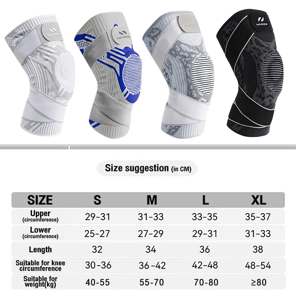 1PC Knee Support Braces Strap Elastic Sport Bandage