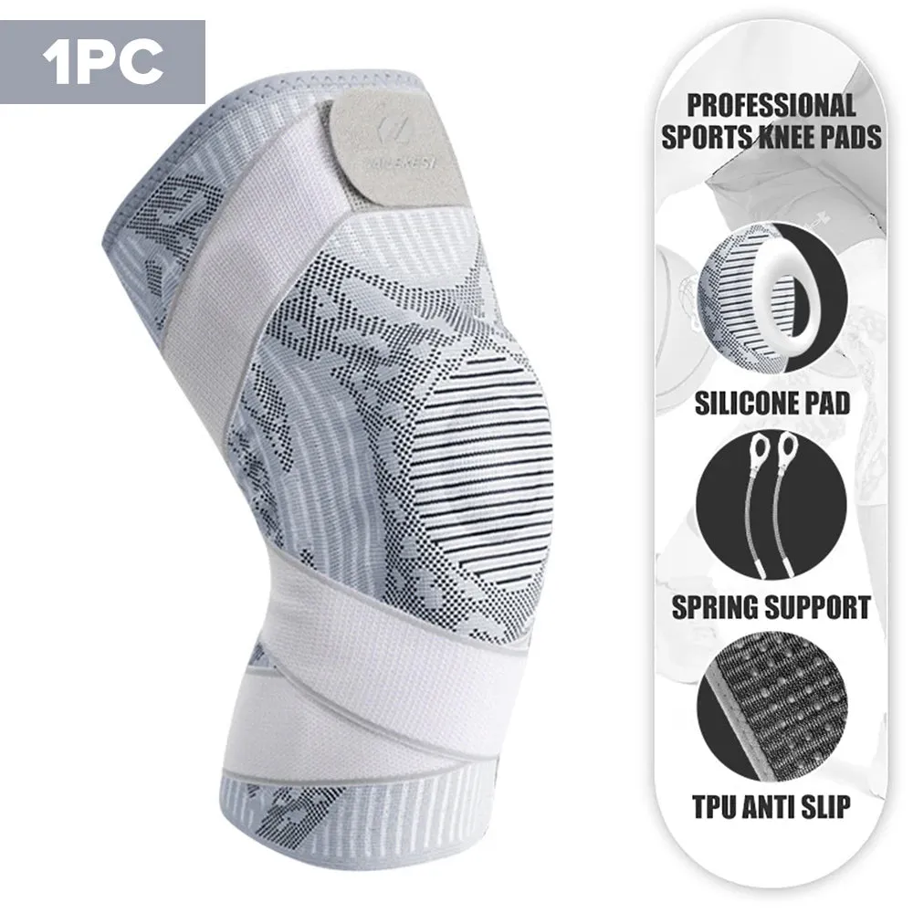 1PC Knee Support Braces Strap Elastic Sport Bandage
