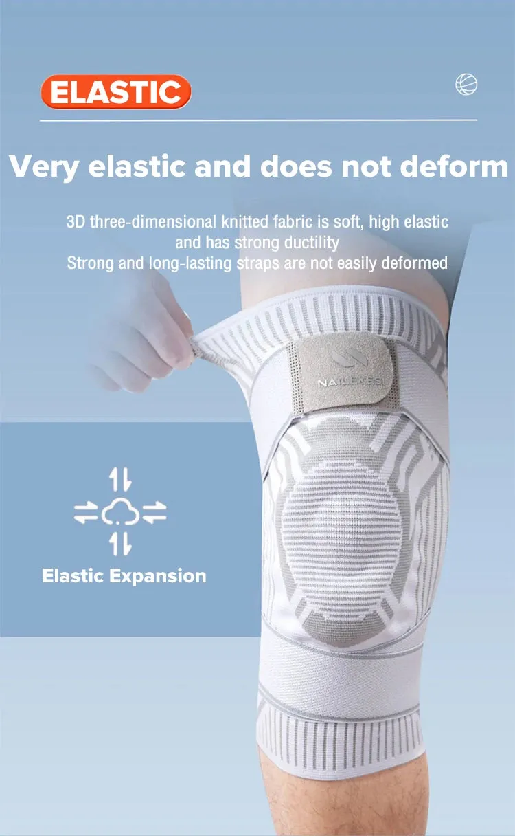 1PC Knee Support Braces Strap Elastic Sport Bandage