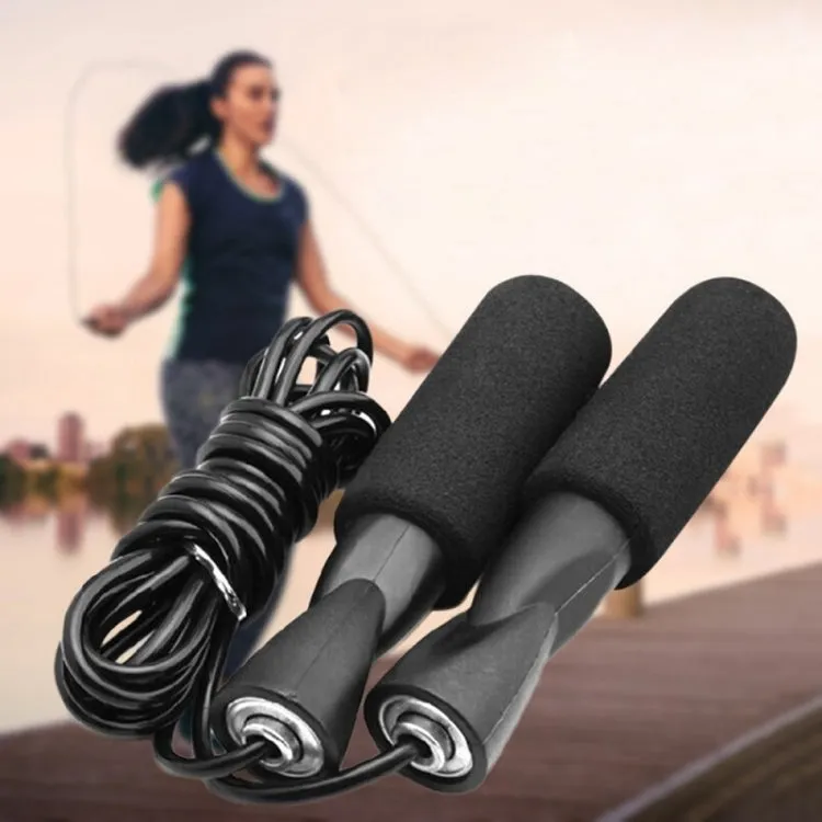 2.8m Special Foam Skipping Rope For Student Exams Outdoor Fitness Skipping Rope(Blue)
