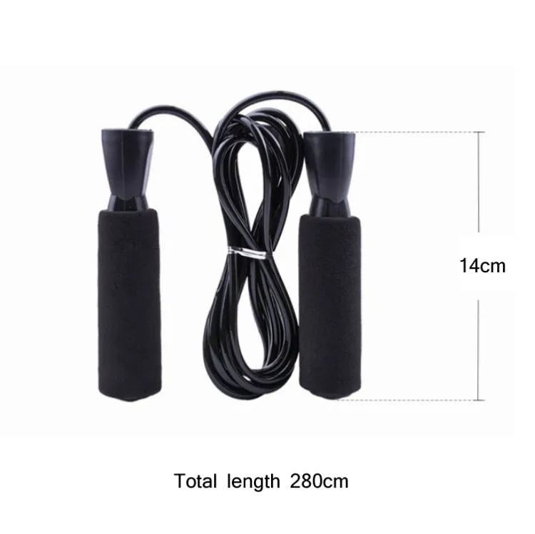 2.8m Special Foam Skipping Rope For Student Exams Outdoor Fitness Skipping Rope(Blue)