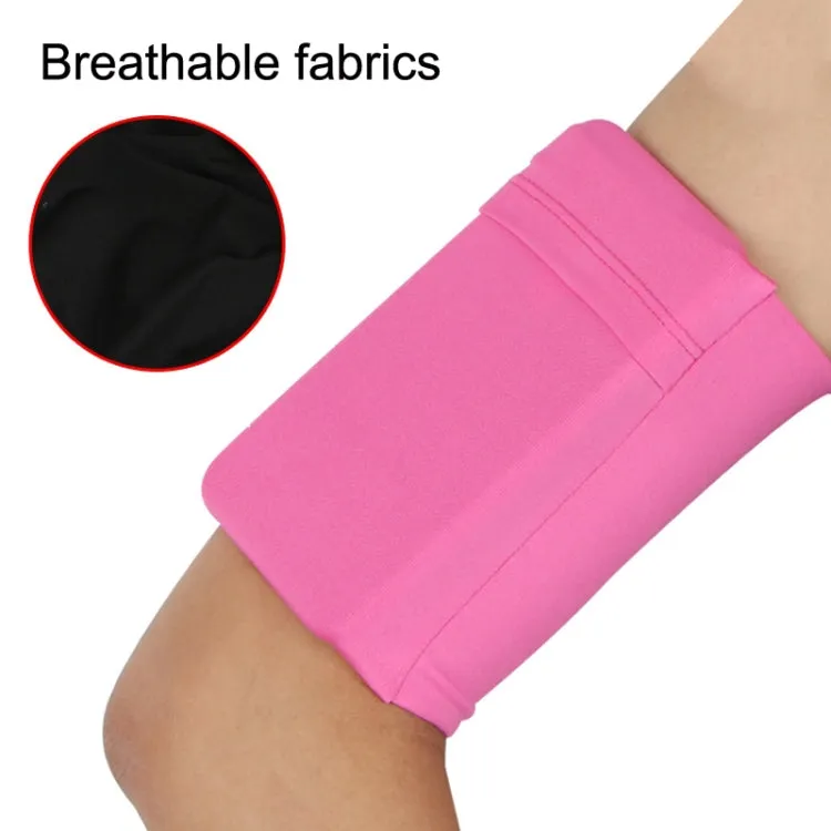 2pcs Outdoor Fitness Mobile Phone Arm Bag Sports Elastic Armbands(Camouflage)