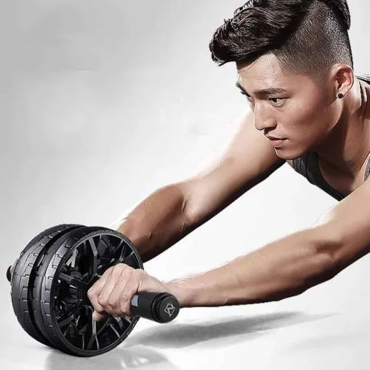 4 In 1 Multifunctional Abdominal Roller Push-Up Bracket Household Abdominal Set