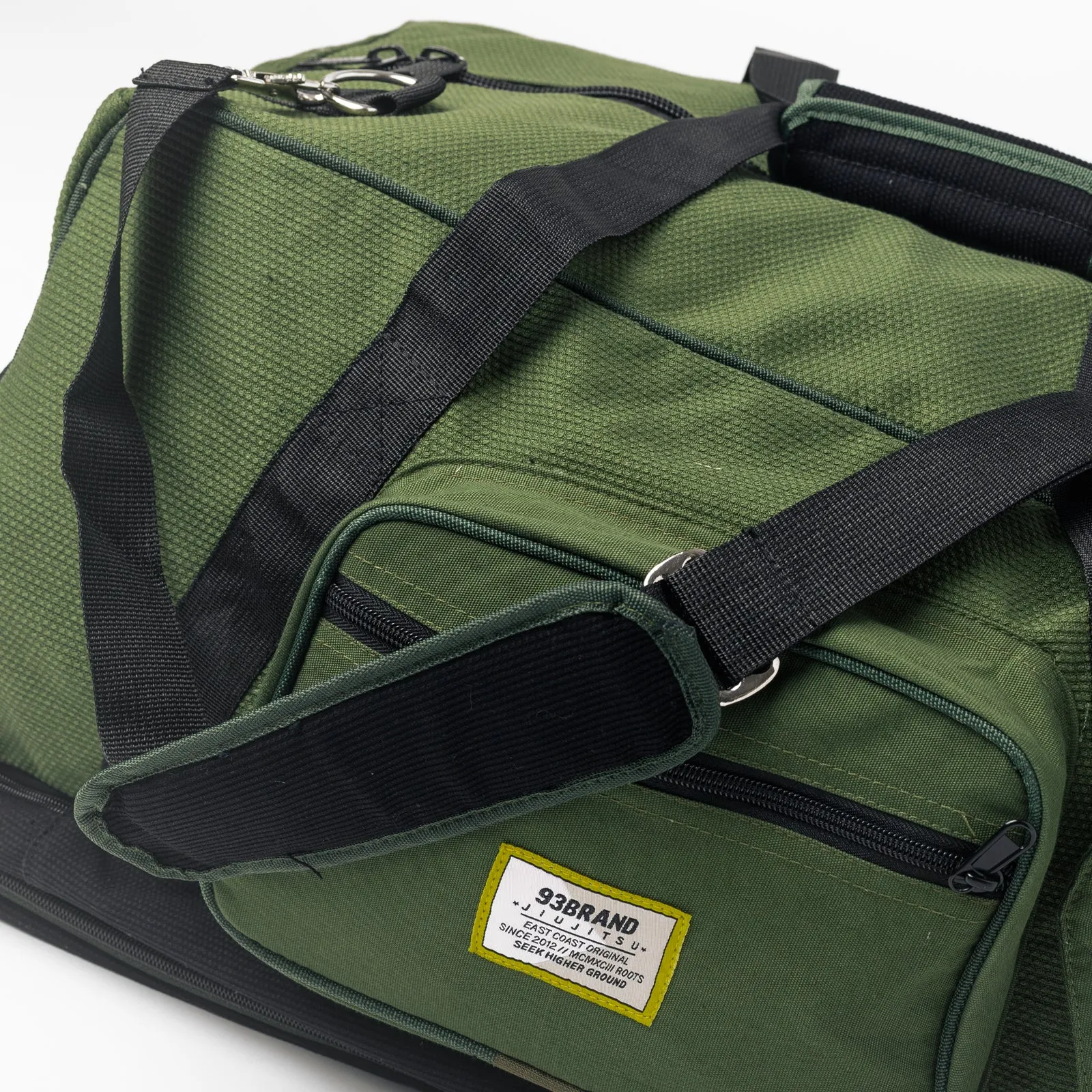 93brand "XL Pearl Weave" Duffel Bag (Olive Green)