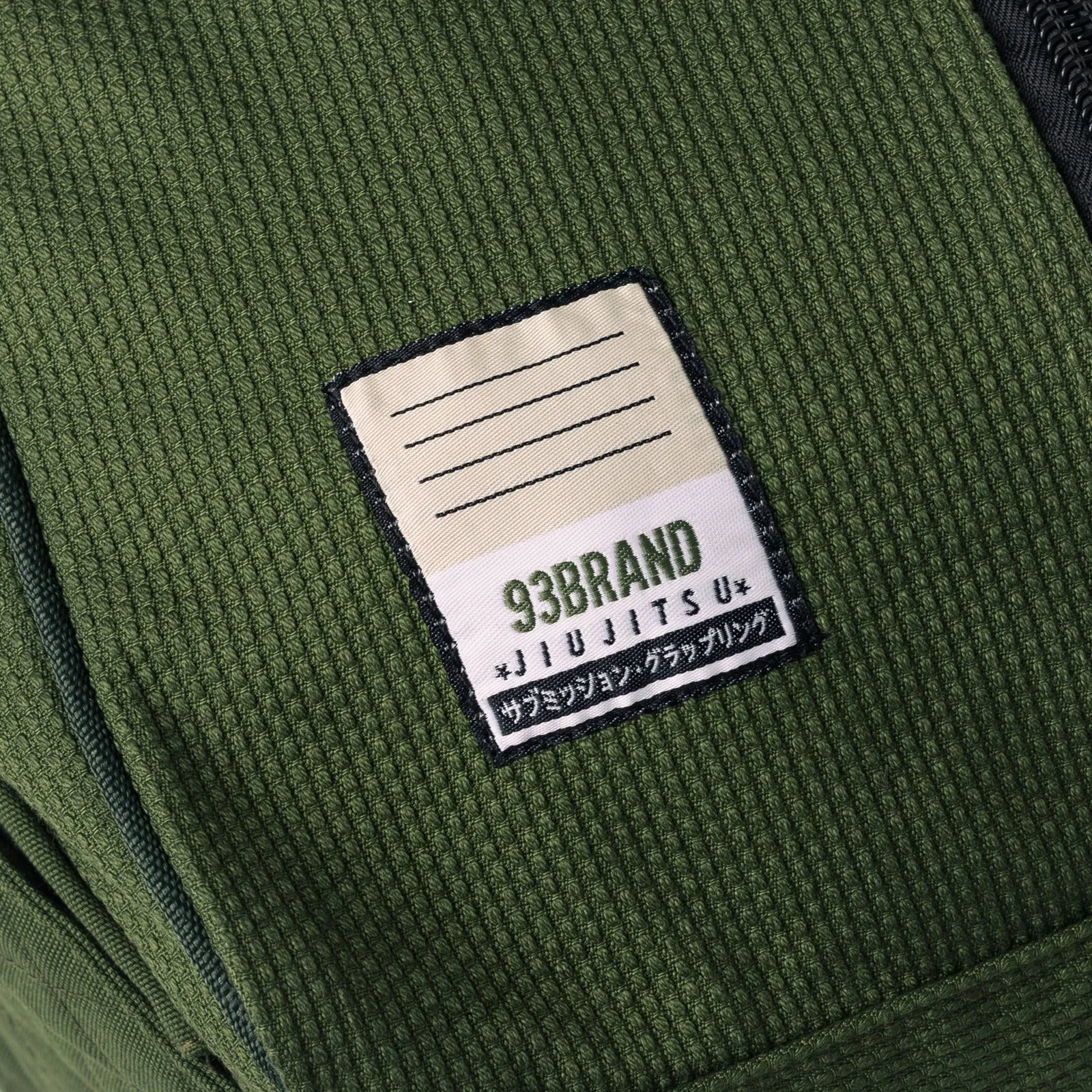 93brand "XL Pearl Weave" Duffel Bag (Olive Green)