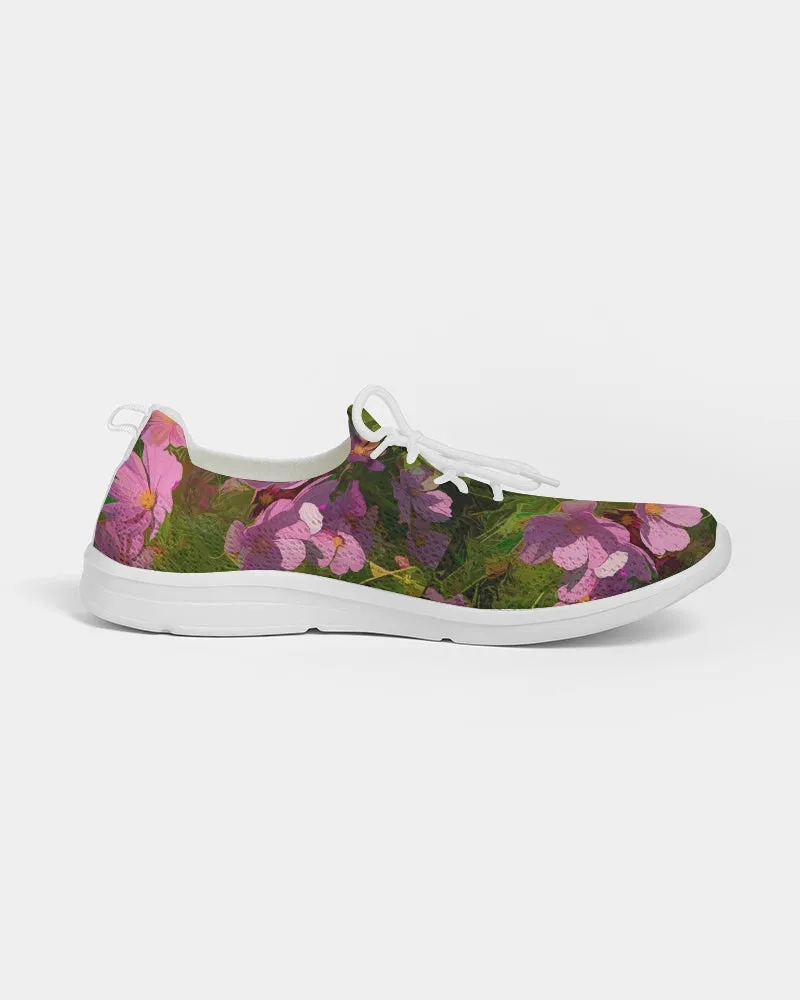 Chroma Pink Beauty Lace Up Flyknit Shoe