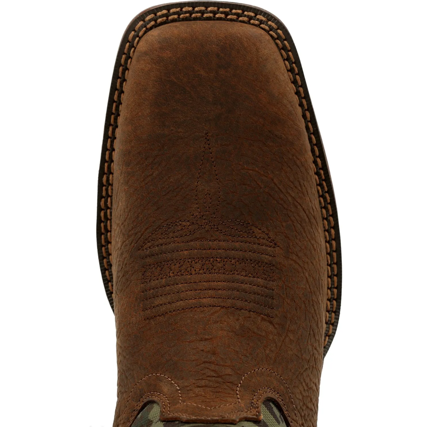 Durango Mens Rebel Western Brown/Digi Camo Leather Cowboy Boots