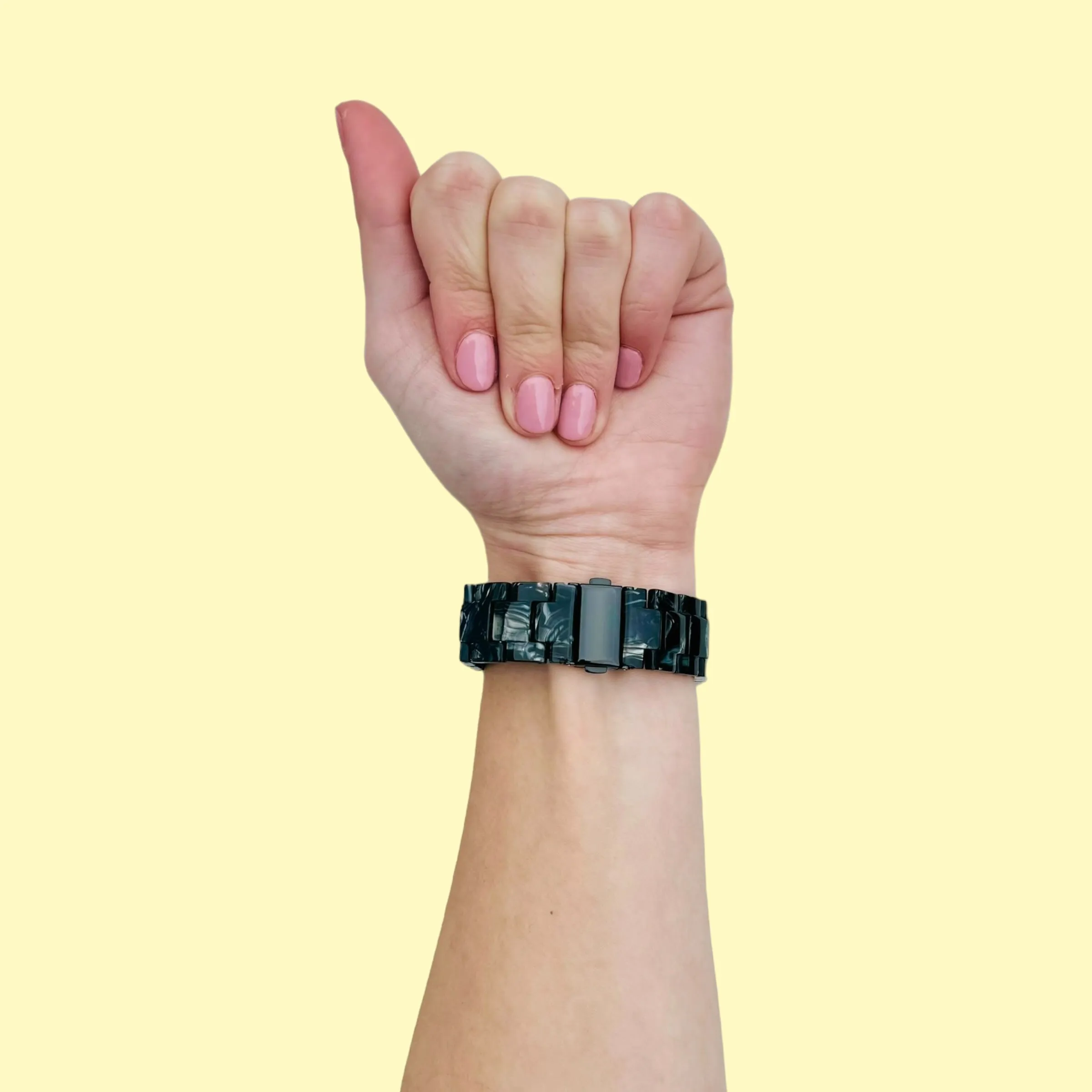 Fossil Hybrid Range Stylish Resin Watch Strap