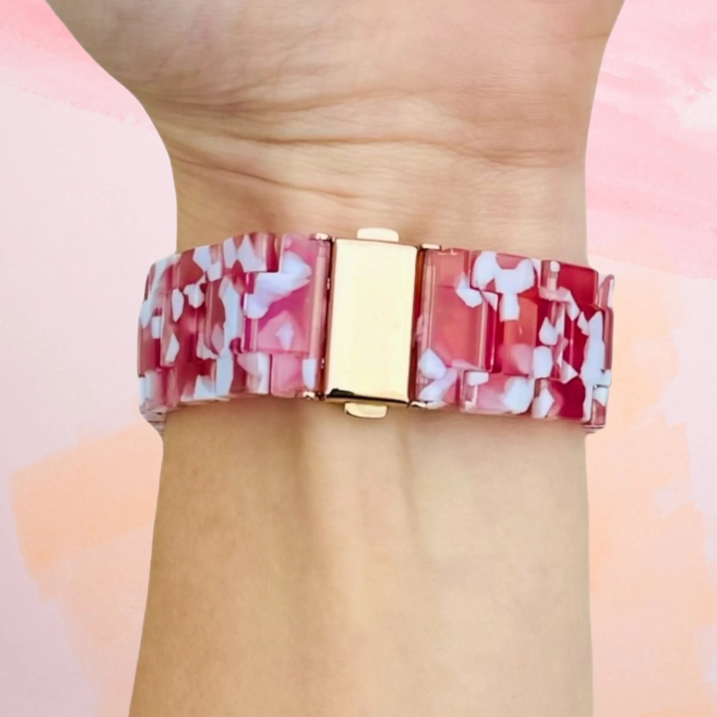 Fossil Hybrid Range Stylish Resin Watch Strap