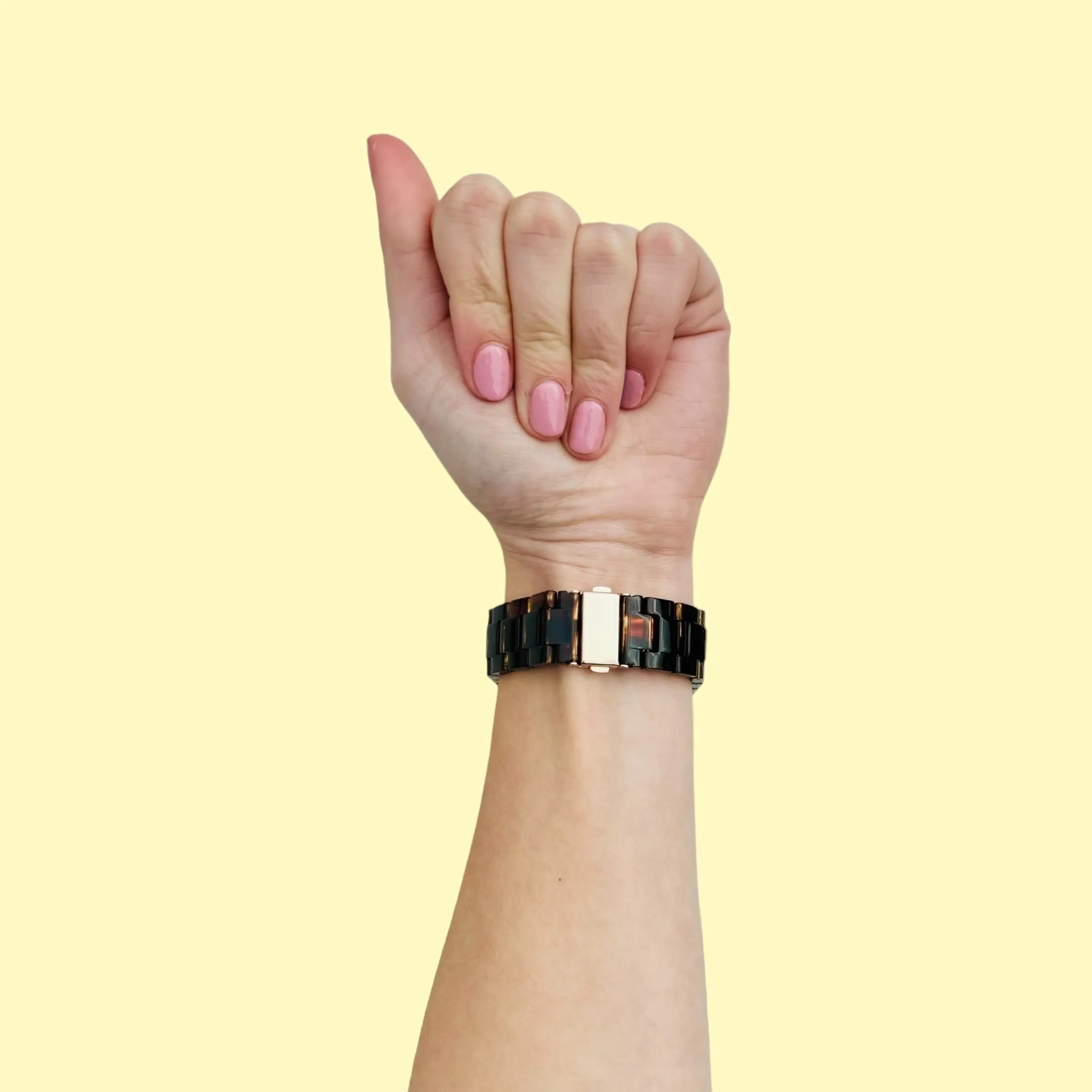Fossil Hybrid Range Stylish Resin Watch Strap