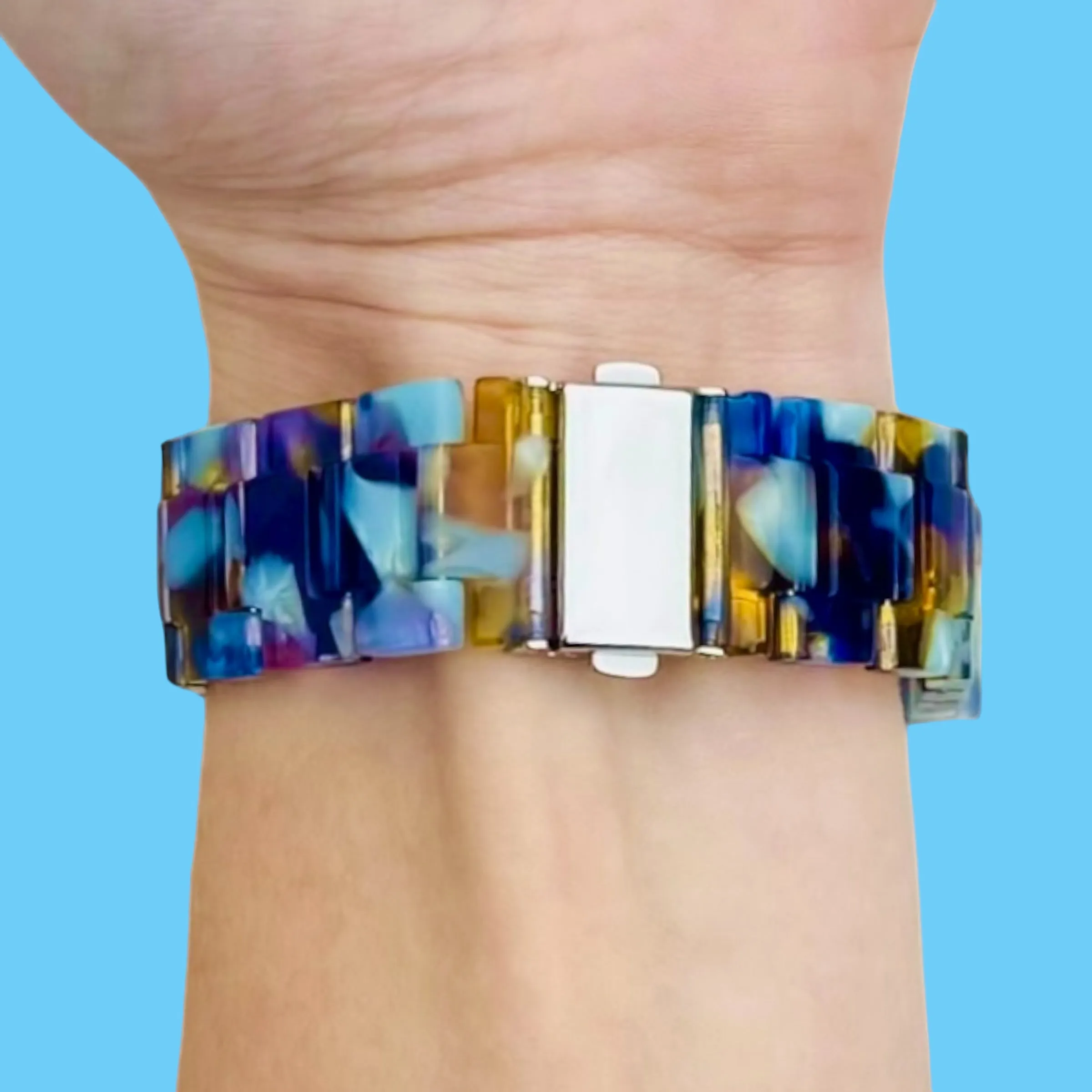 Fossil Hybrid Range Stylish Resin Watch Strap