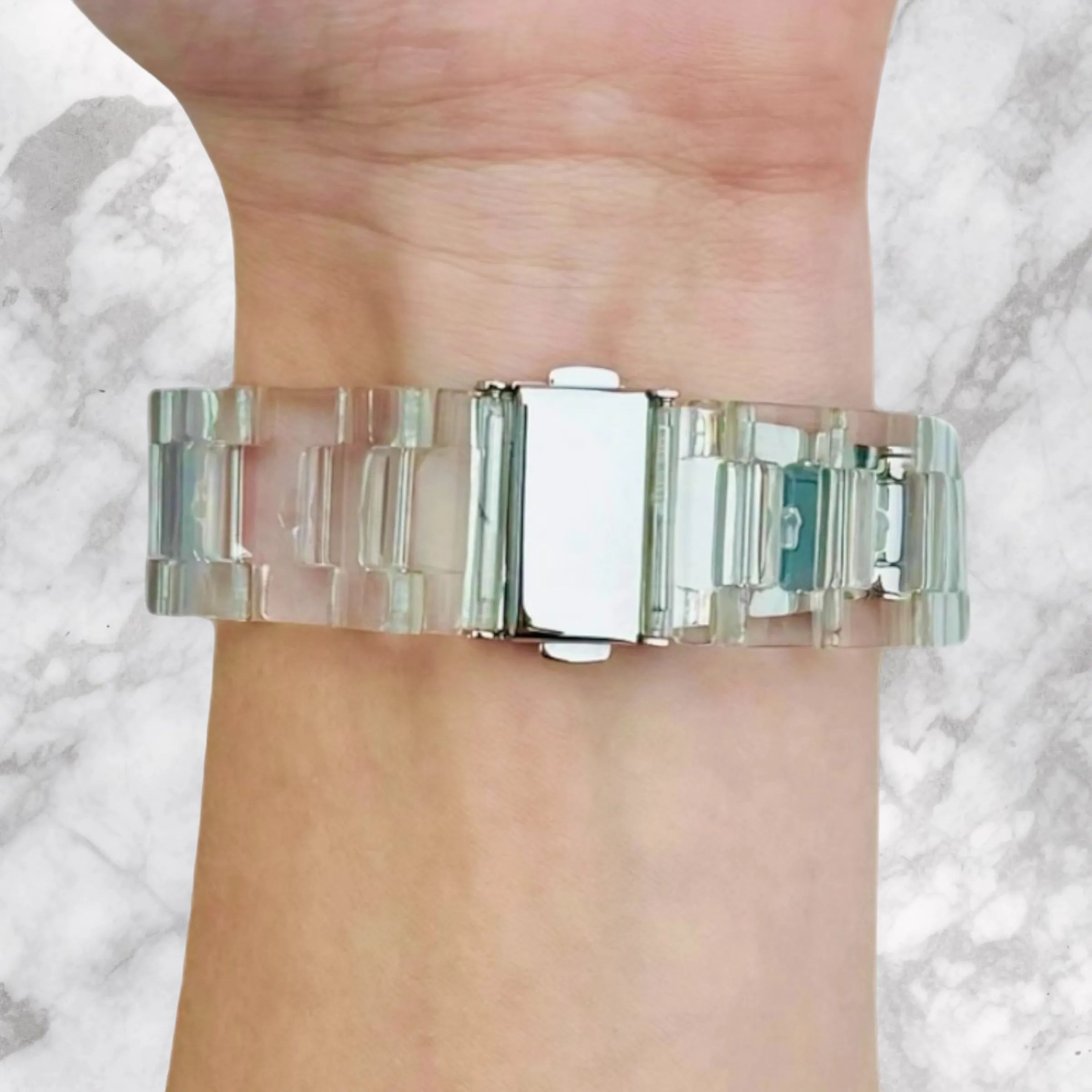Fossil Hybrid Range Stylish Resin Watch Strap