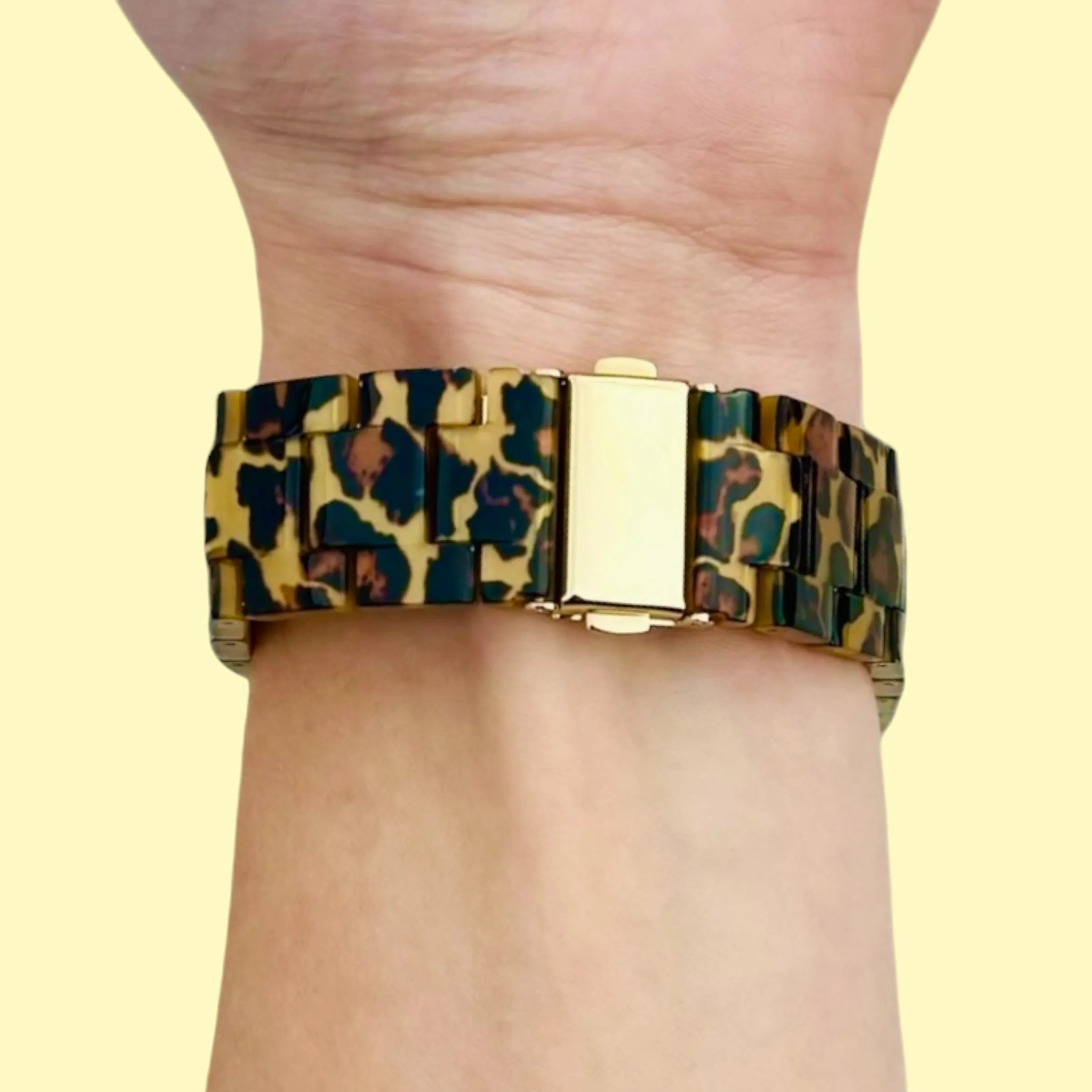 Fossil Hybrid Range Stylish Resin Watch Strap
