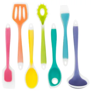 SILIKON 7 PIECE UTENSIL SET