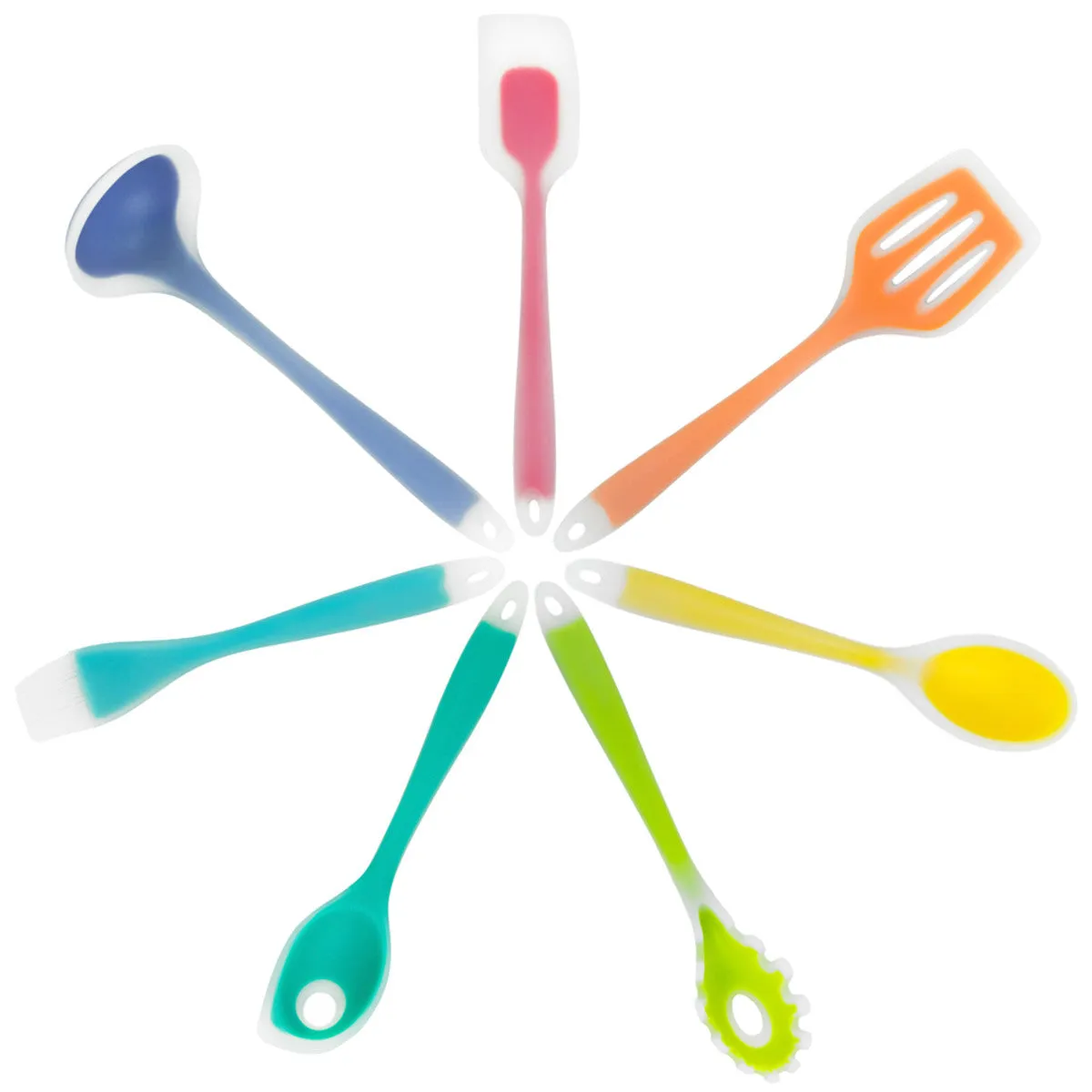 SILIKON 7 PIECE UTENSIL SET