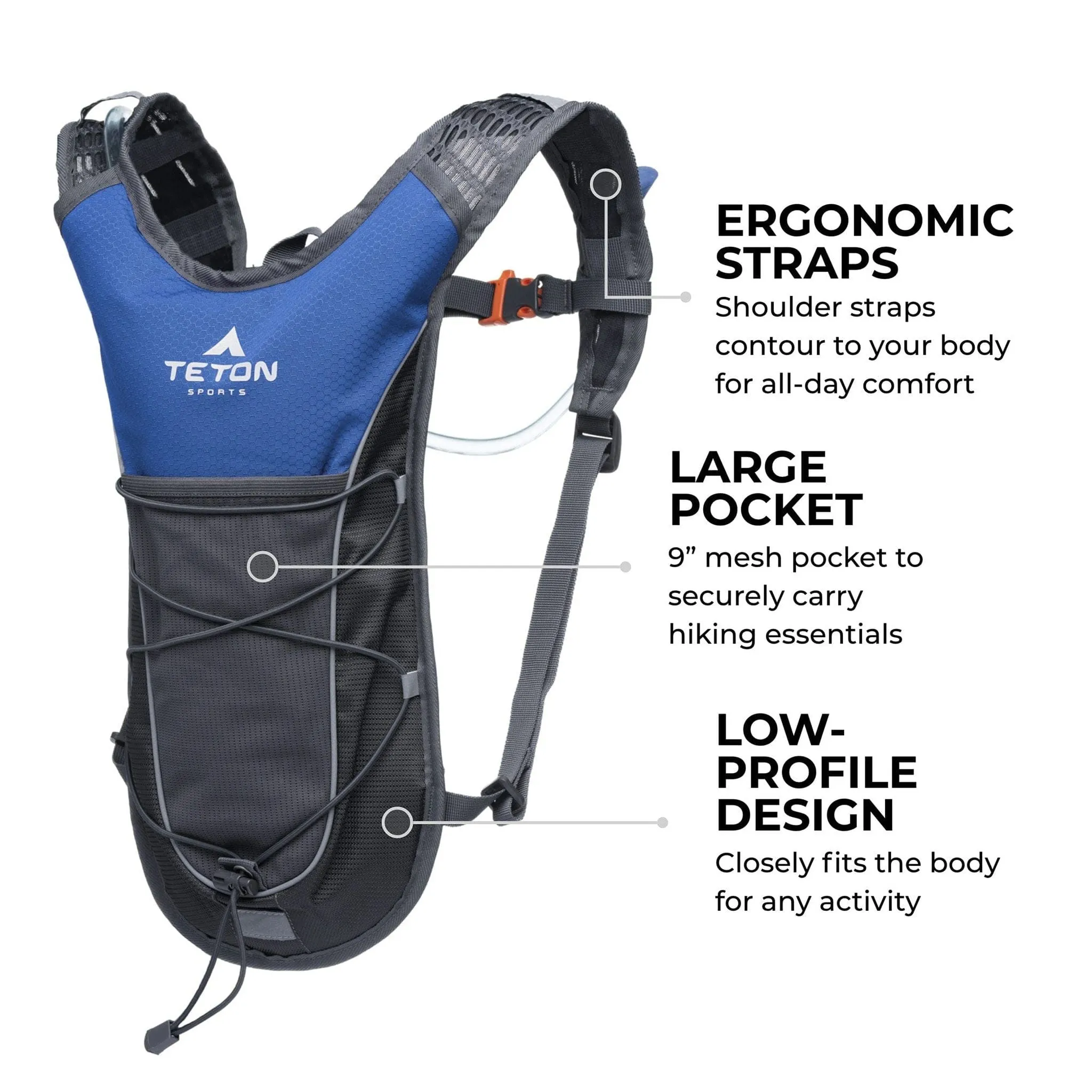Teton Sports TrailRunner 2l Hydration Pack in Riverside
