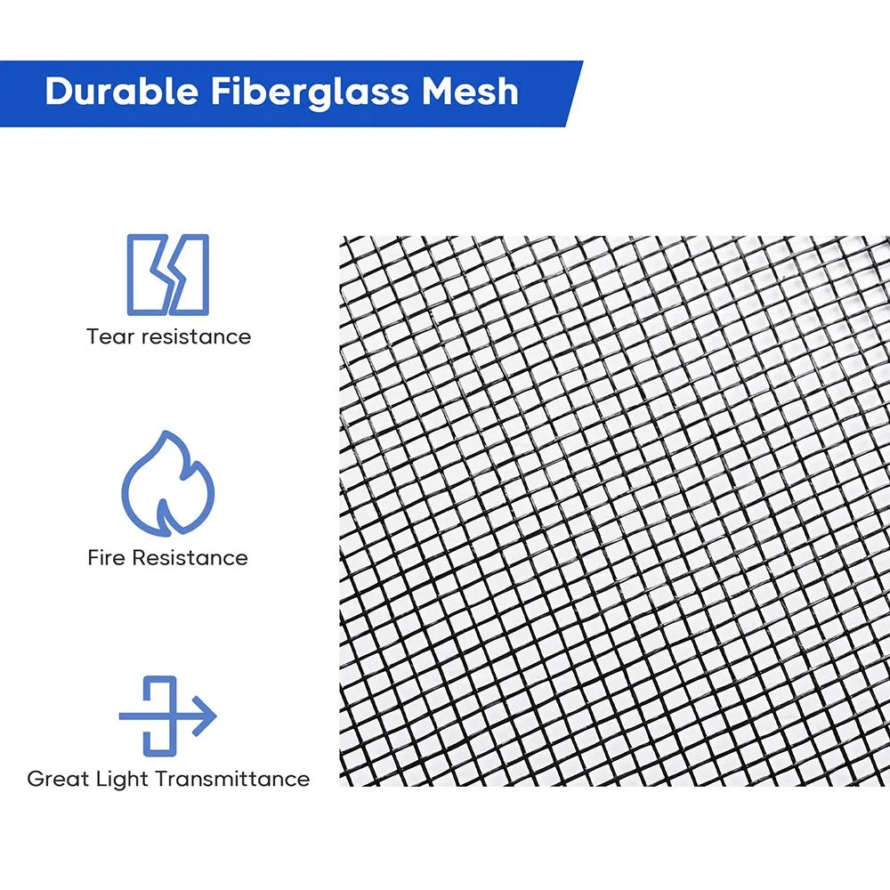 TheLAShop 16'x7' Door Screen Magnetic Mosquito Net for Garage Door