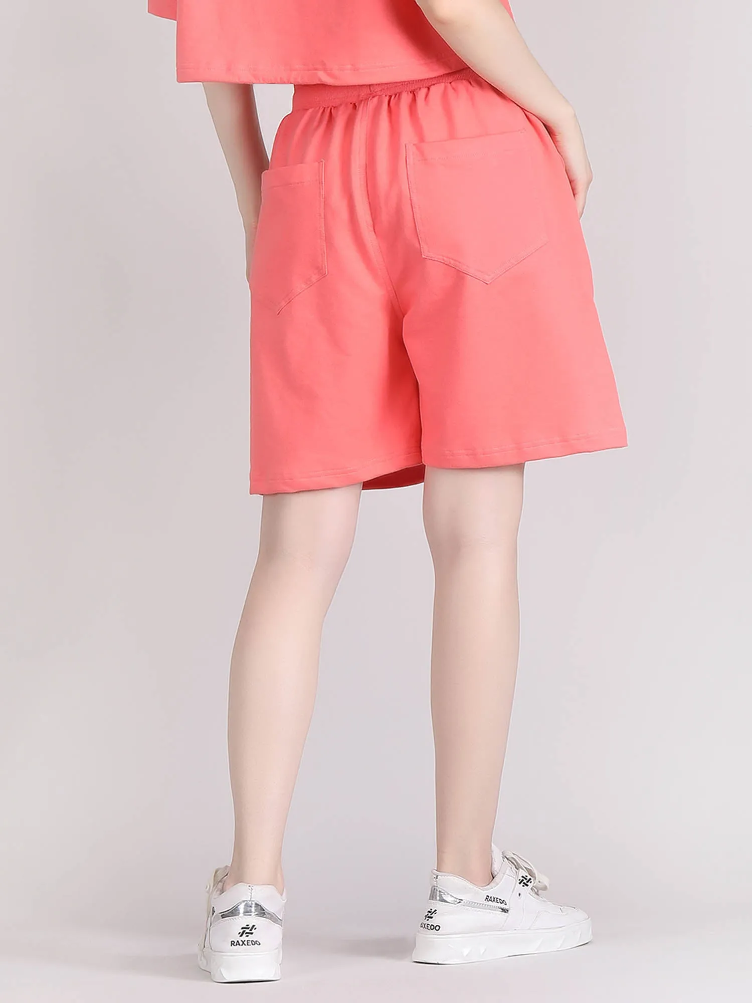 womens knee length shorts